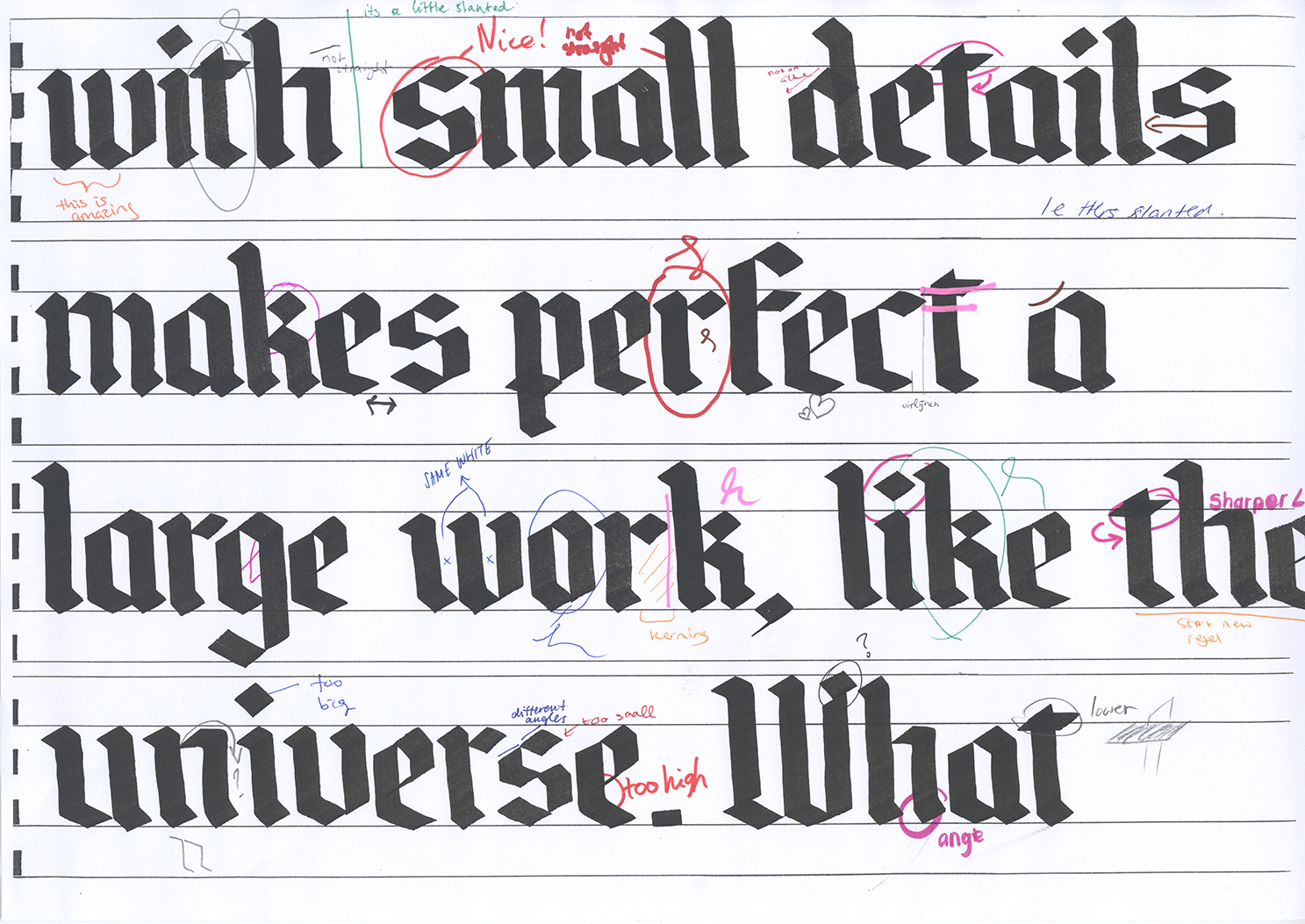letters